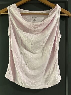 wild fable Pale Pink Cowl Neck Sleeveless Tank